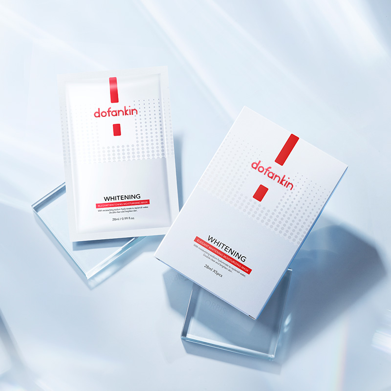Whitening facial mask